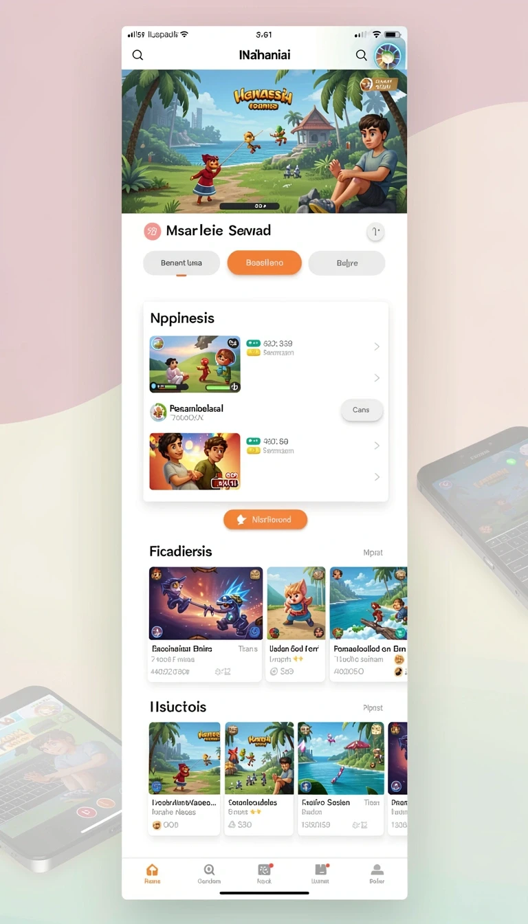 Beragam pilihan permainan menarik dalam aplikasi Panduan Instalasi Aplikasi win777 di Android.