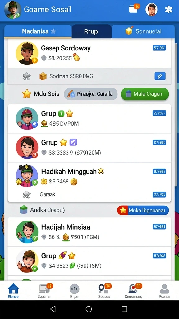 Beragam pilihan permainan menarik dalam aplikasi ppv99 APK Terbaru untuk Android Tanpa Iklan.