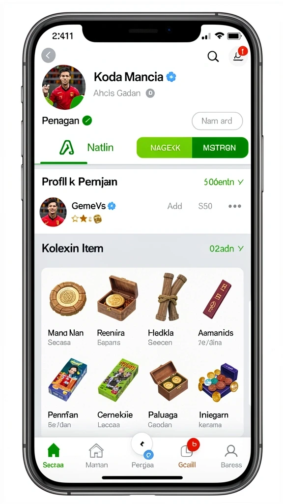 Beragam pilihan permainan menarik dalam aplikasi Panduan Instalasi Aplikasi sukses777 di Android.